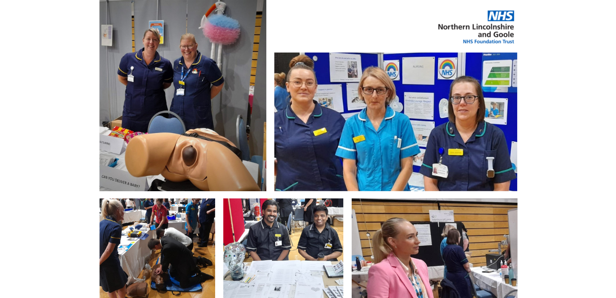 NLaG staff at the Skills Fair careers event